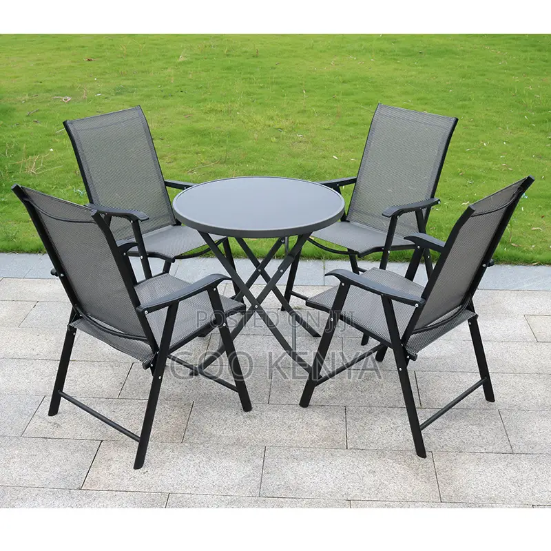 Home Dining Set; Modern 4-person Dining Table And Chair Set