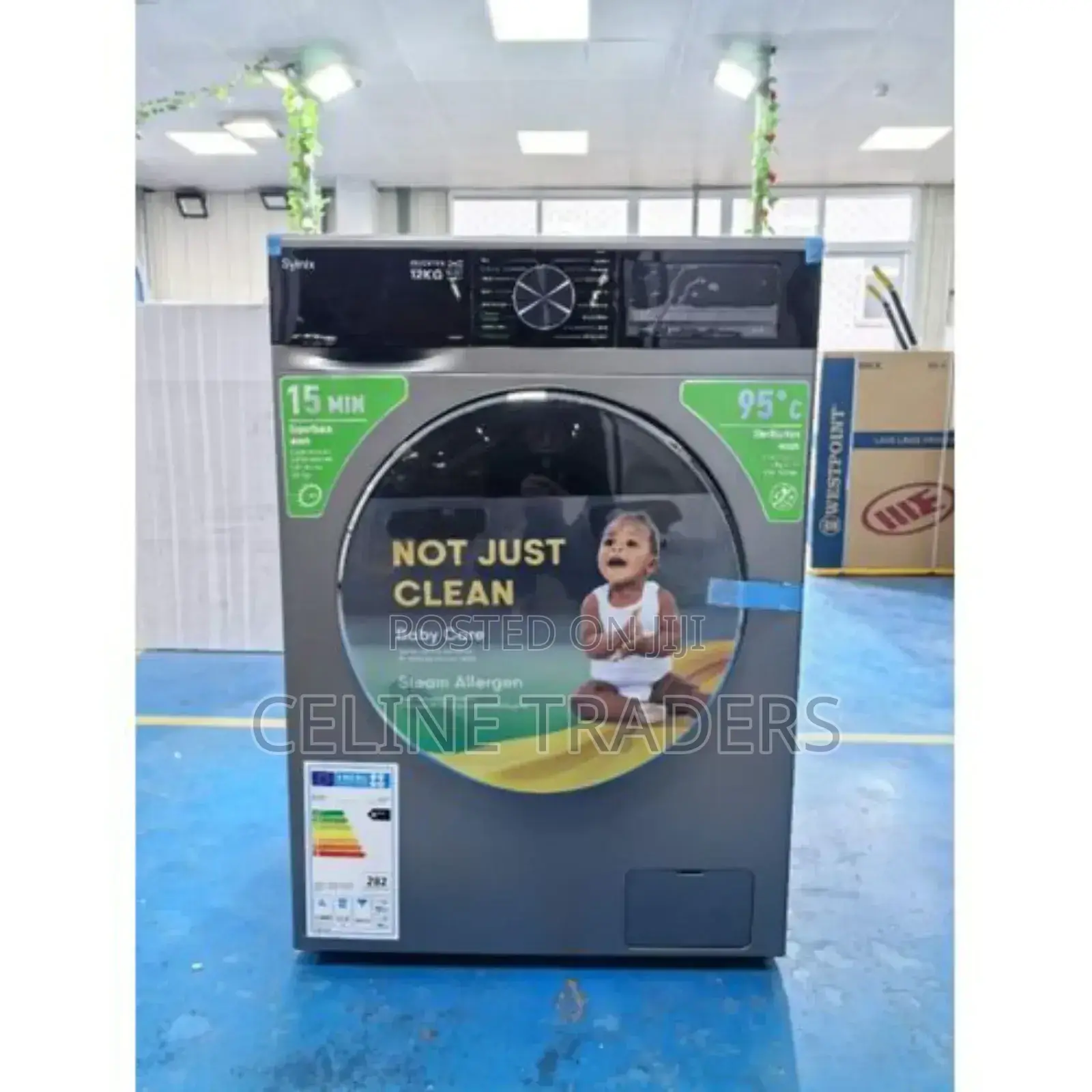 Syinix 12 Kg Wash and Spin Front Load Washing Machine