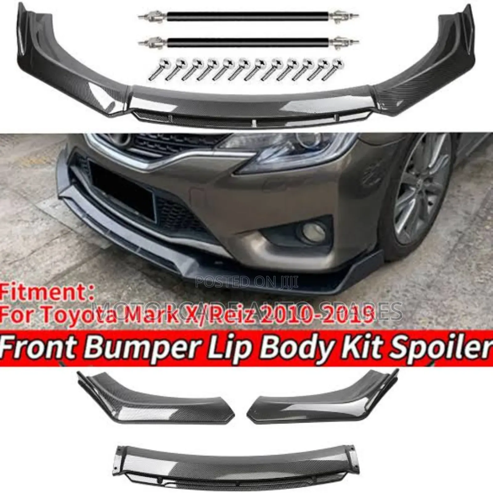 Toyota Mark X/Toyota Crown Front Bumper Lip Bodykit  Skirting