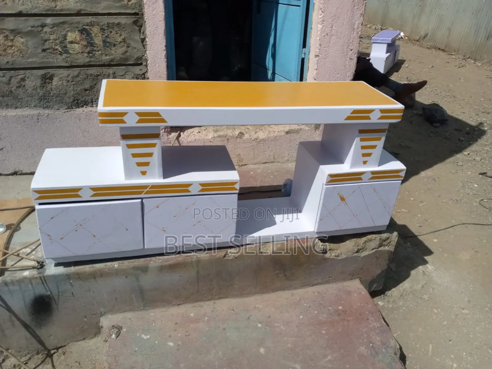 Classy Colored Tv Stand