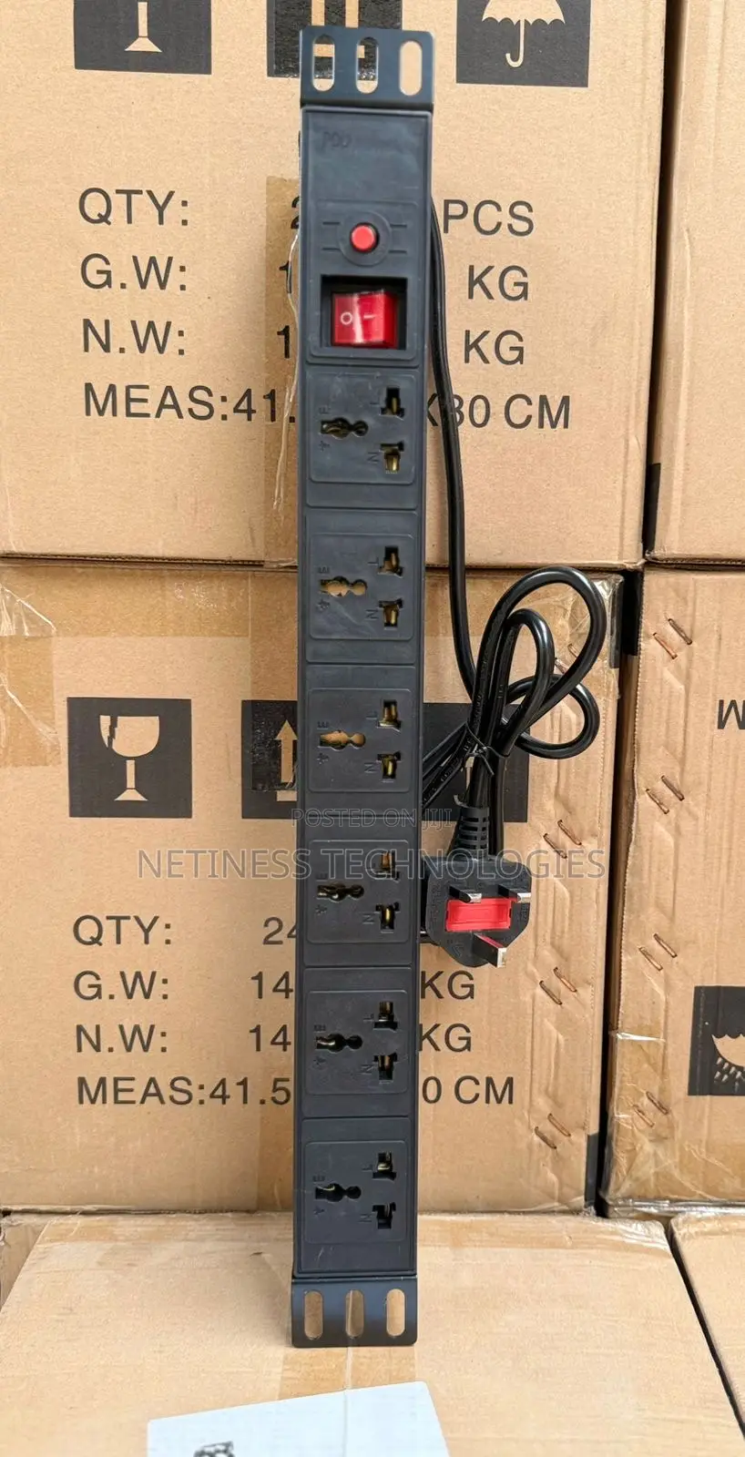 Power Distribution Unit 6 Way(Pdu)