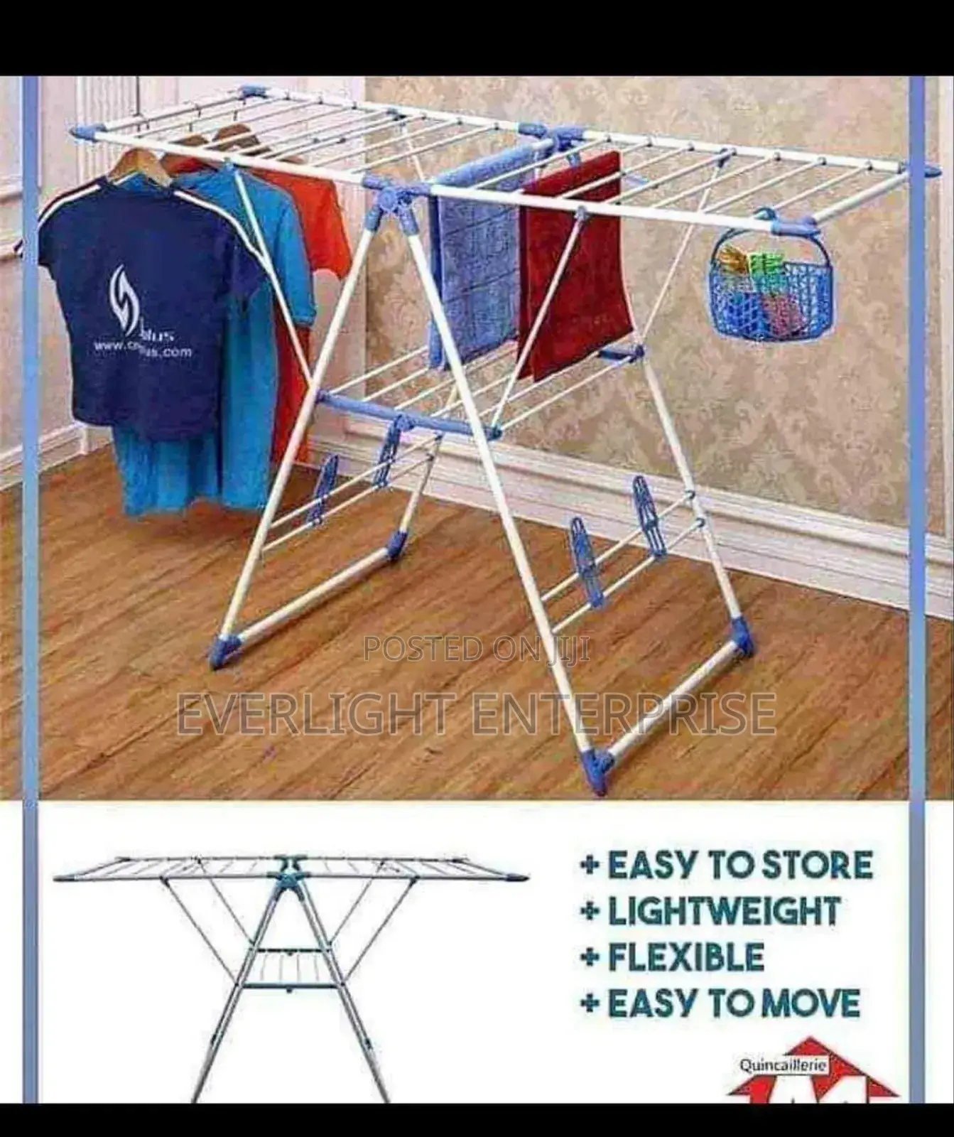 Portable Laundry Cloth Rack