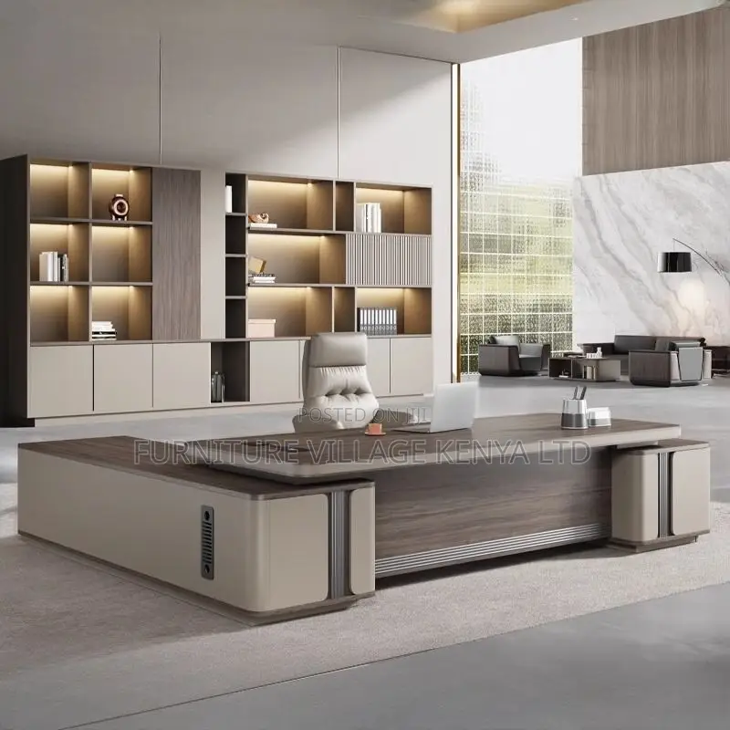 Office Desks| 240cm L-shaped Executive Office Table