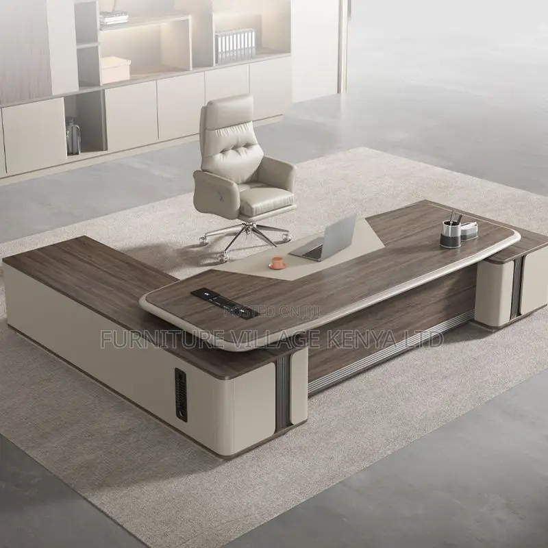 Office Desks| 240cm L-shaped Executive Office Table