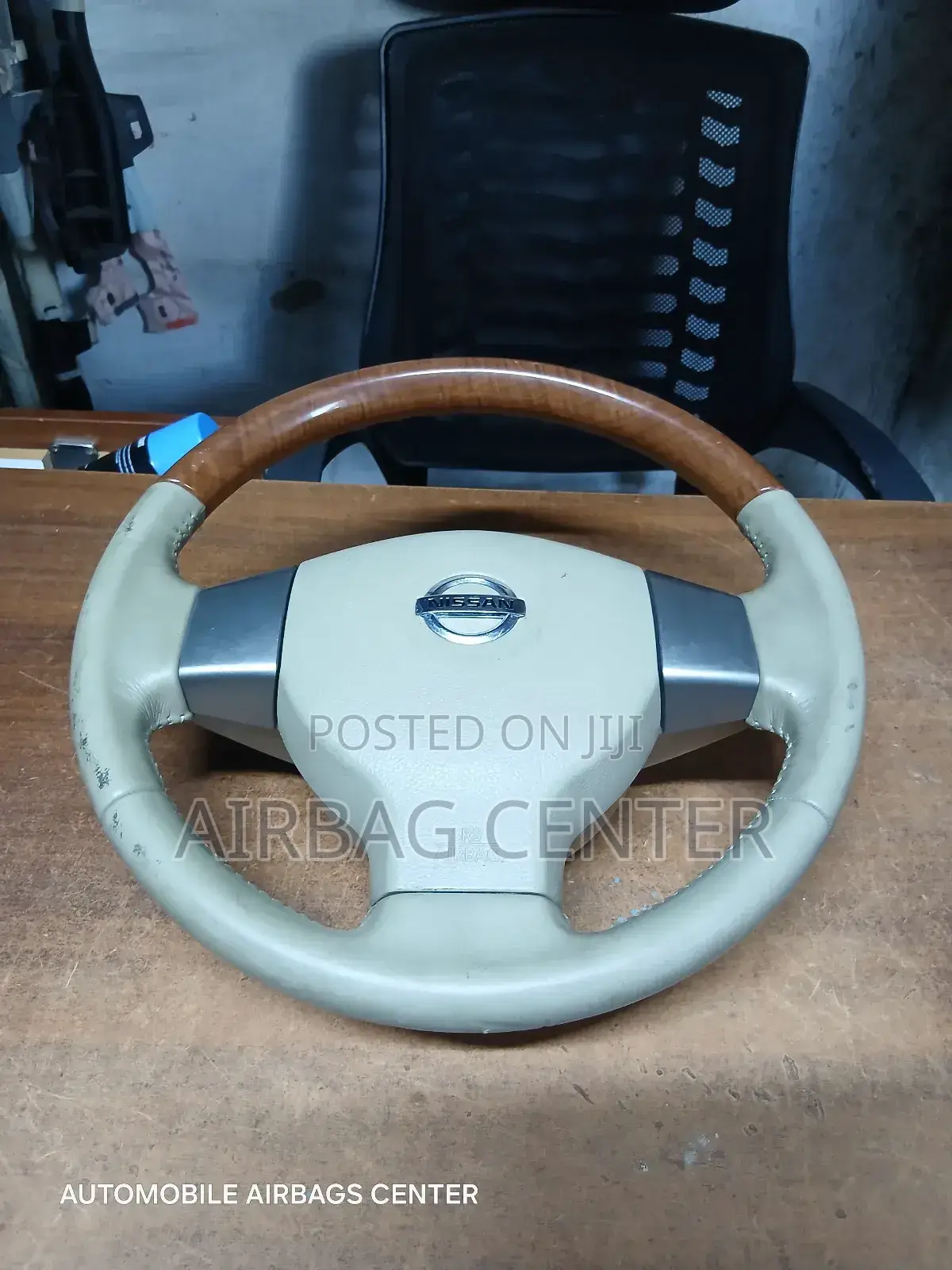 Nissan Tiida Brown Steering Wheel