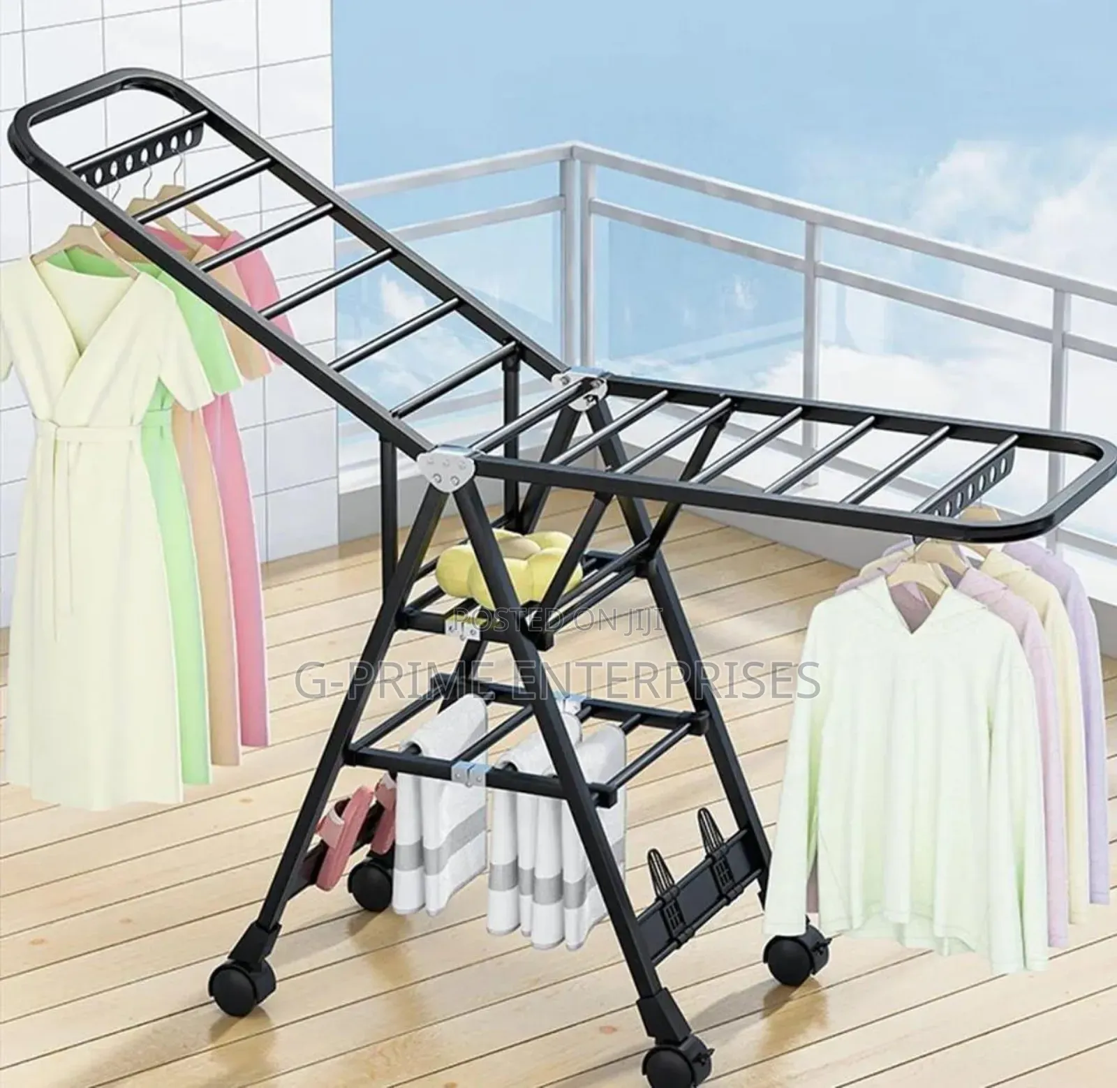 Foldable Clothes Drying Rack