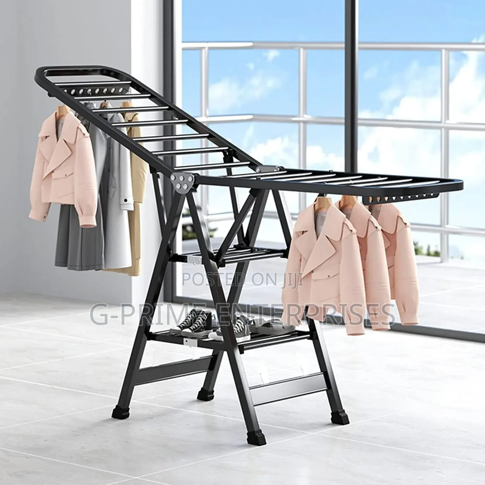 Foldable Clothes Drying Rack