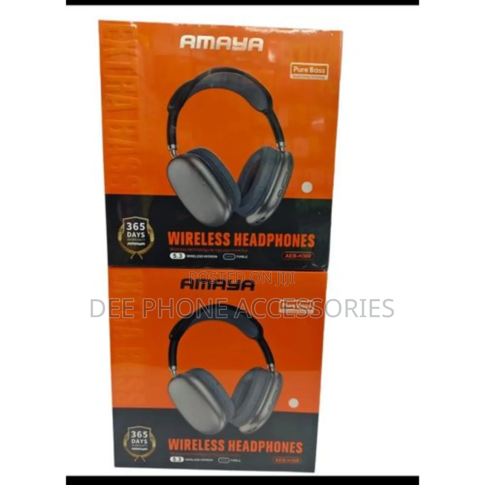 Amaya Aeb H300 Pure Bass Wireless Headphones