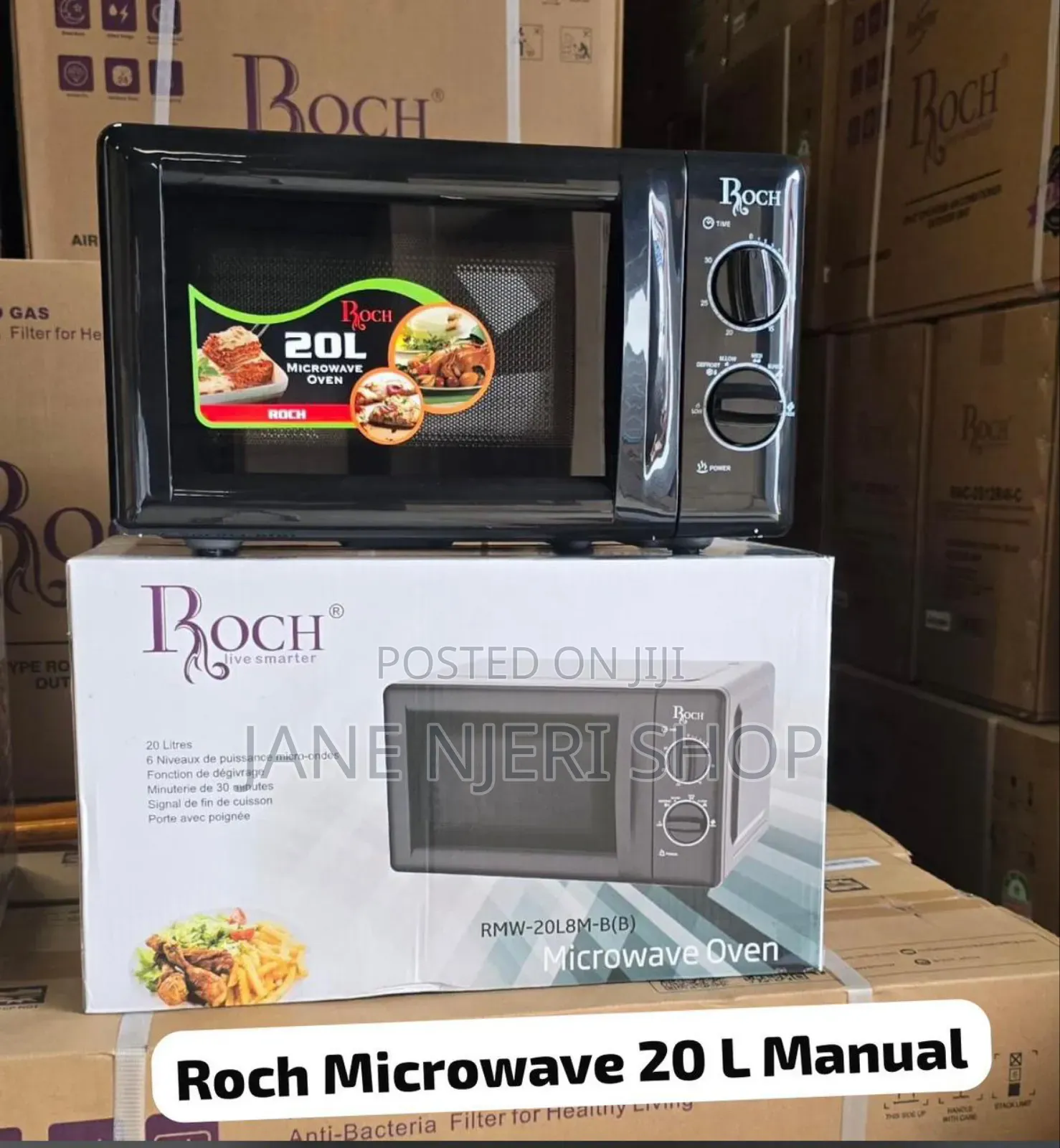 Roch 20 Liters Manual  Microwave