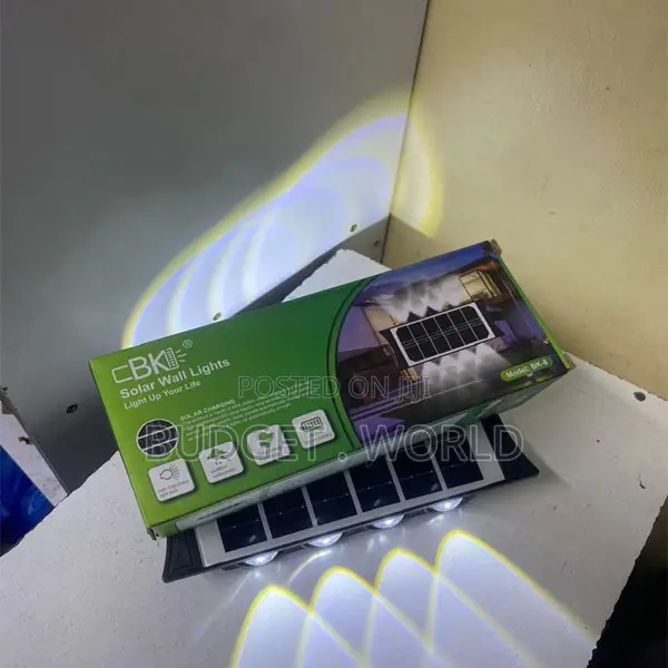Solar Balcony Fence Wall Light – Automatic Night Lamp