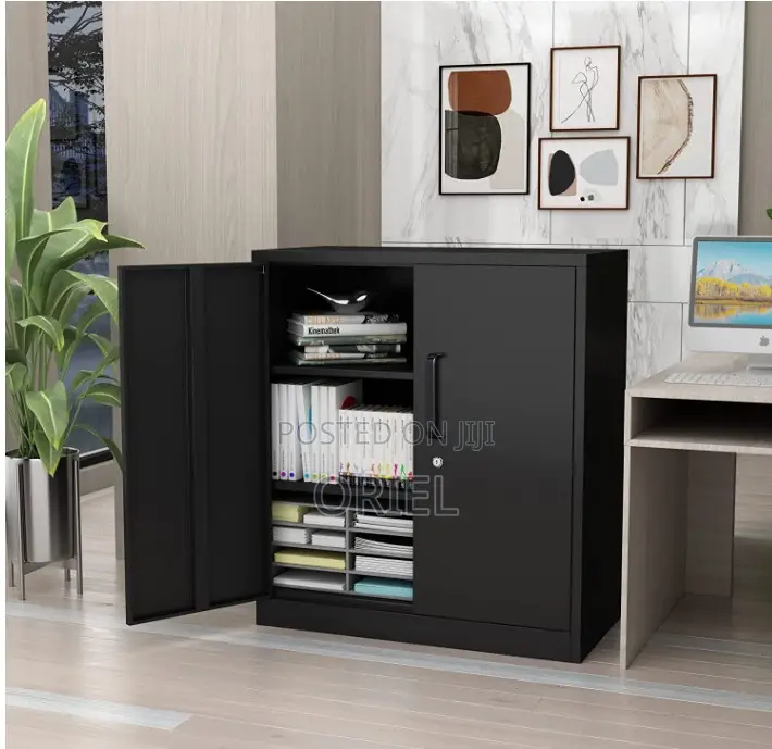 2-Door Wooden Office Cabinet