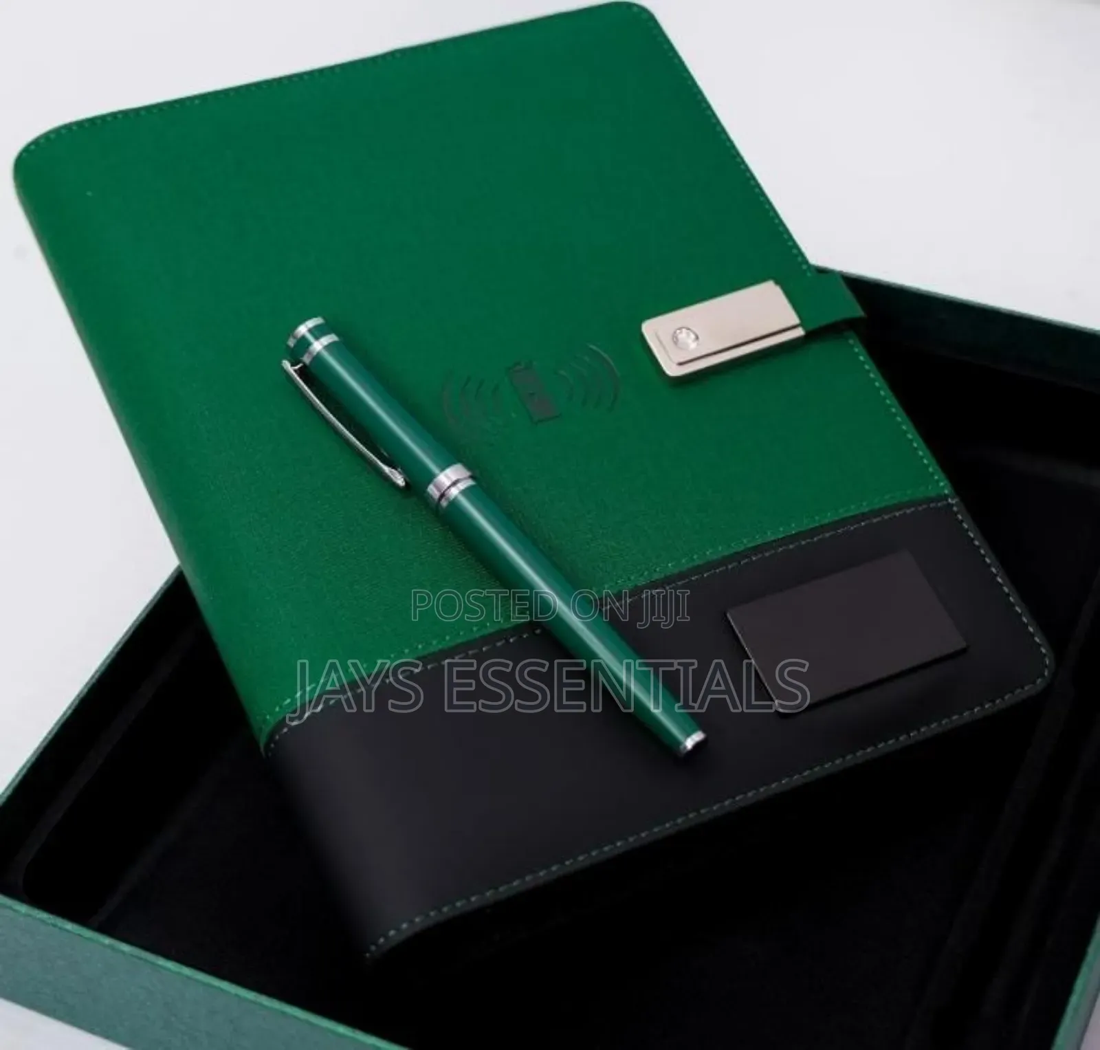  Luxe Notebook Gift Set With Inbuilt Power Bank