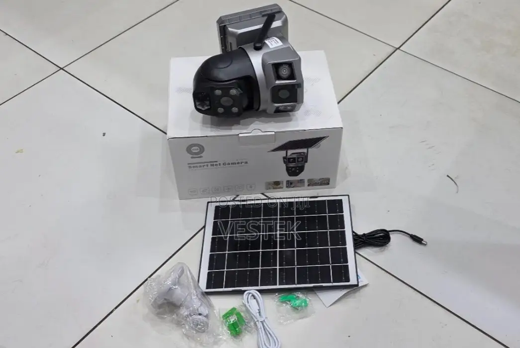 4g Dual Lens Solar CCTV Camera Simcard ,Sd Card ,Cloud Storage