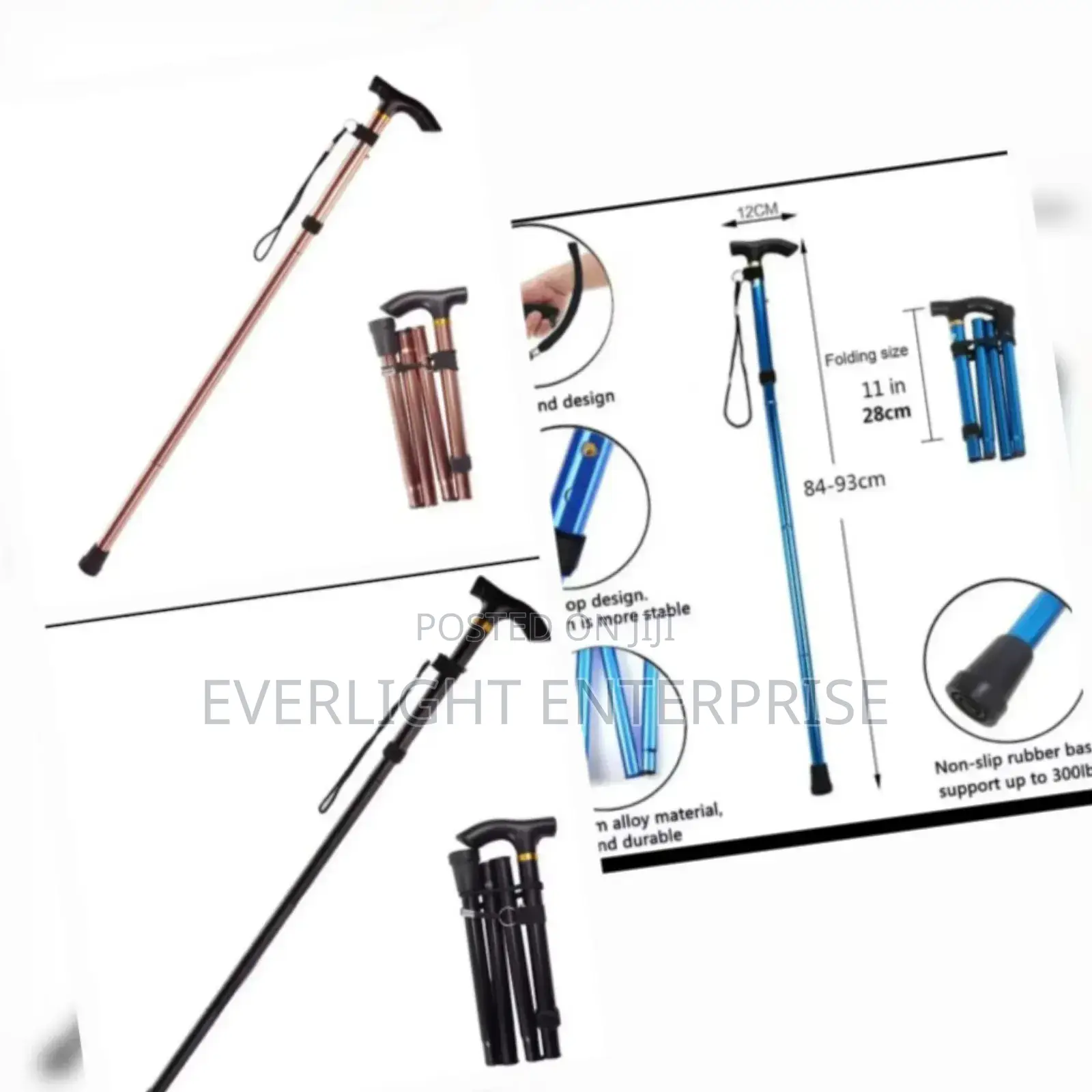 Foldable Walking Stick
