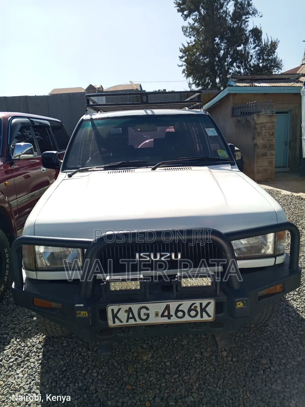 Isuzu Trooper 1998 White