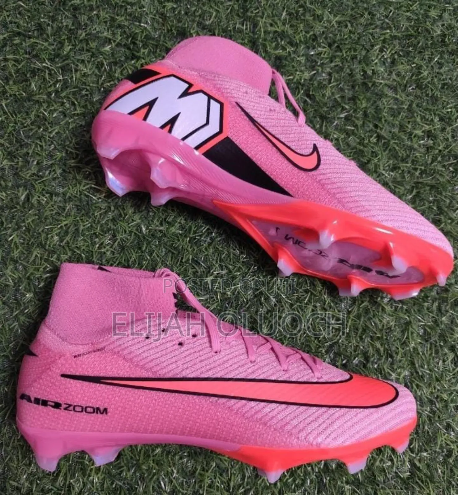 Nike Zoom Mbappe Pink/Green