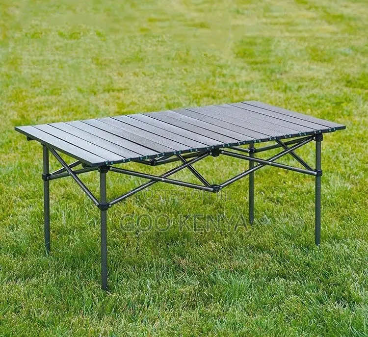 Home Table; Portable Camp Table For 4–6 People – Aluminum Build