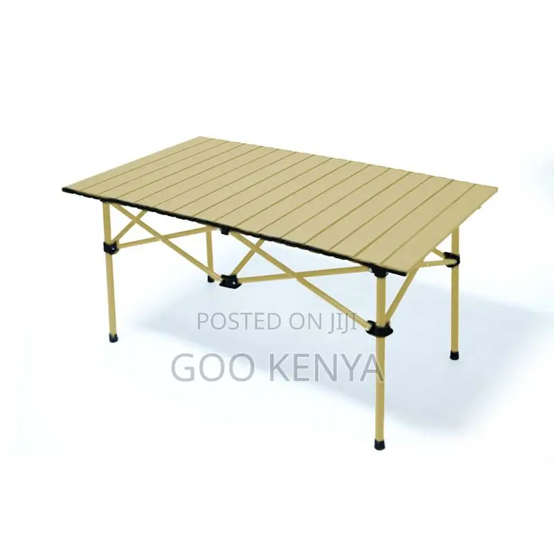 Home Table; Portable Camp Table For 4–6 People – Aluminum Build