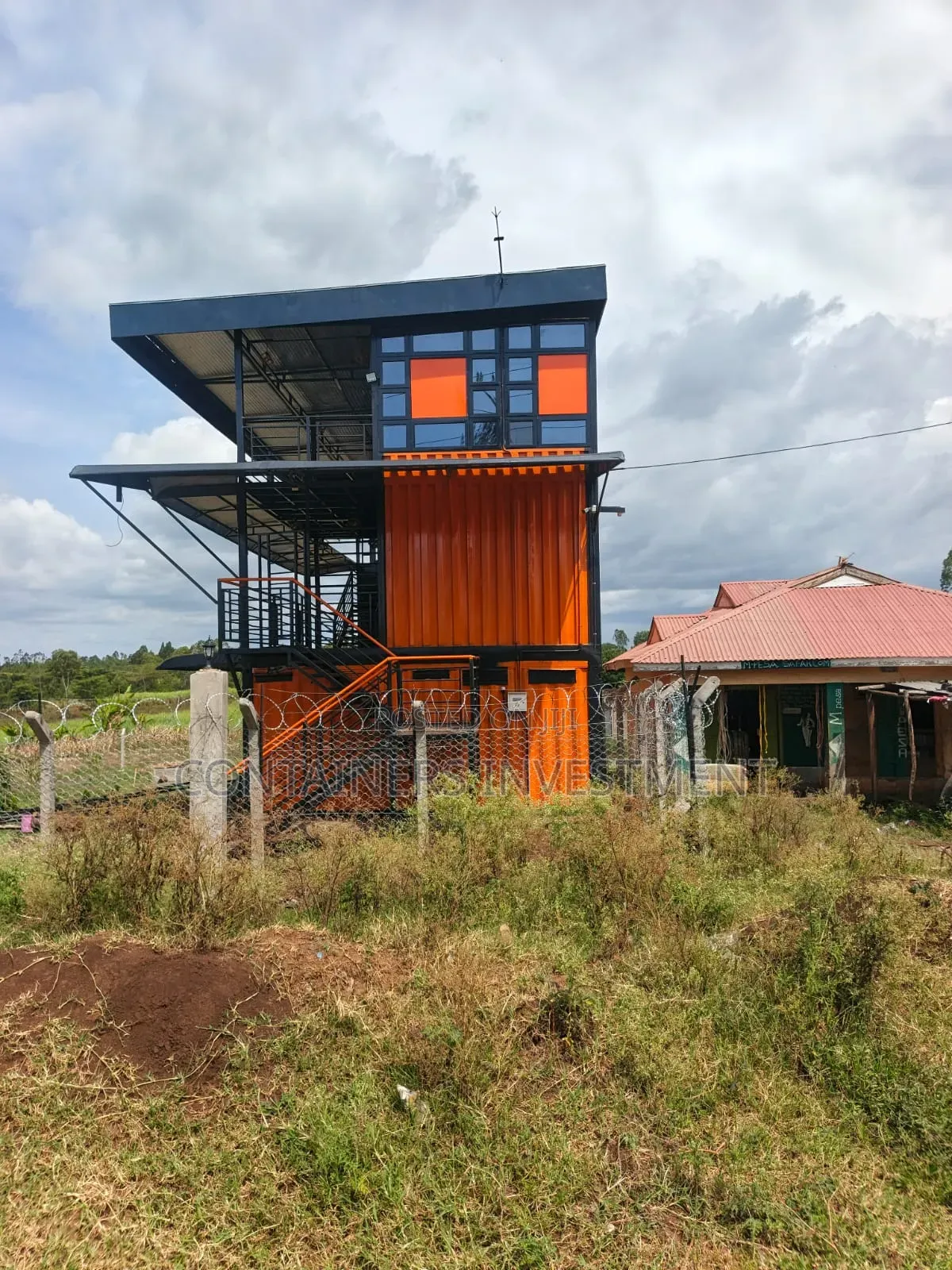 Container Bar Structure- Homabay Project.