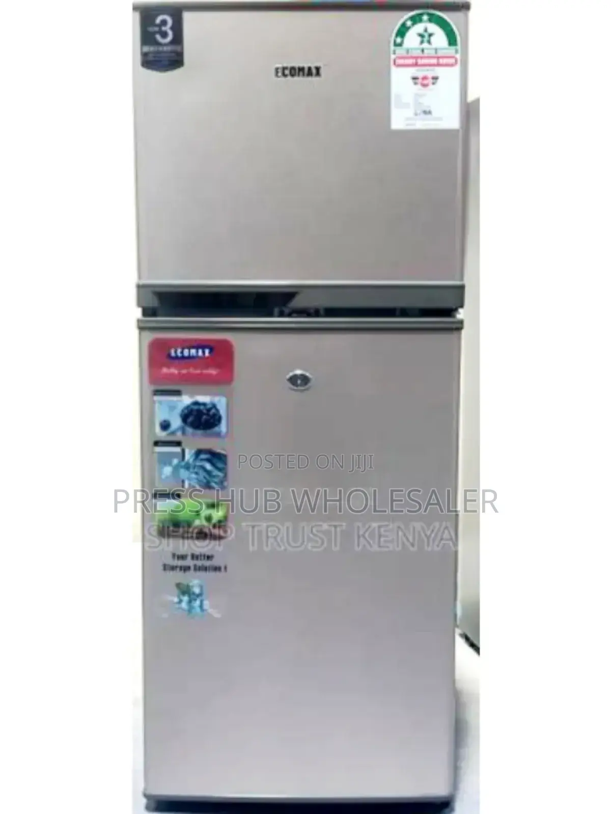 Ecomax Double-Door Refrigerator