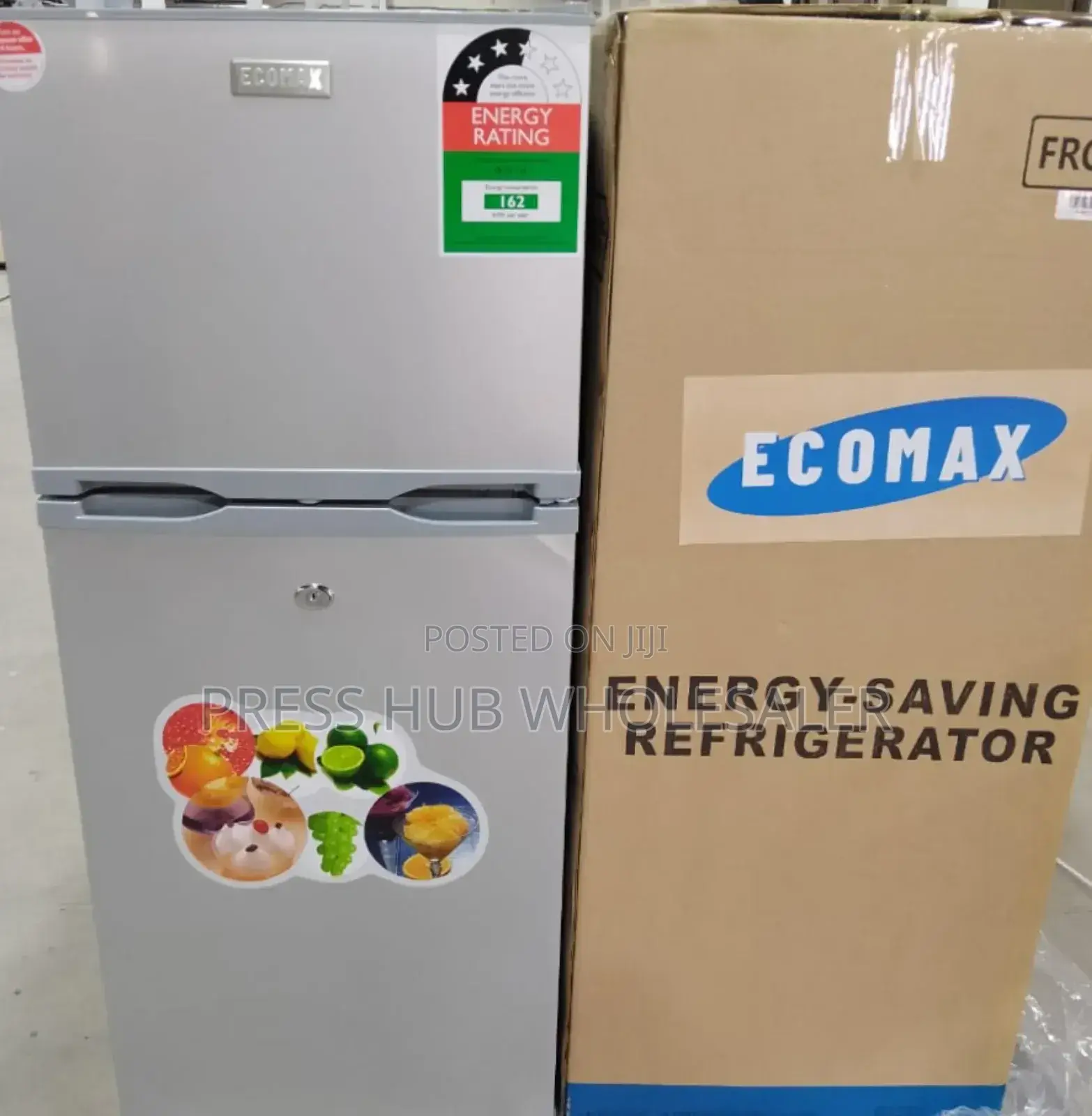Ecomax Double-Door Refrigerator*