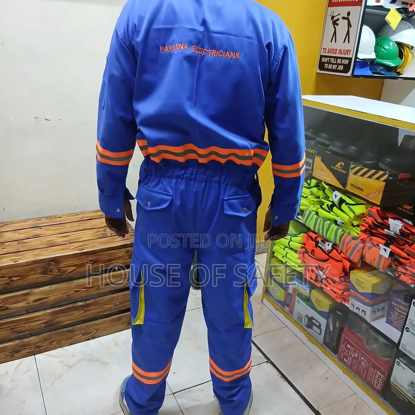 Trained Employee Royal Blue Cargo