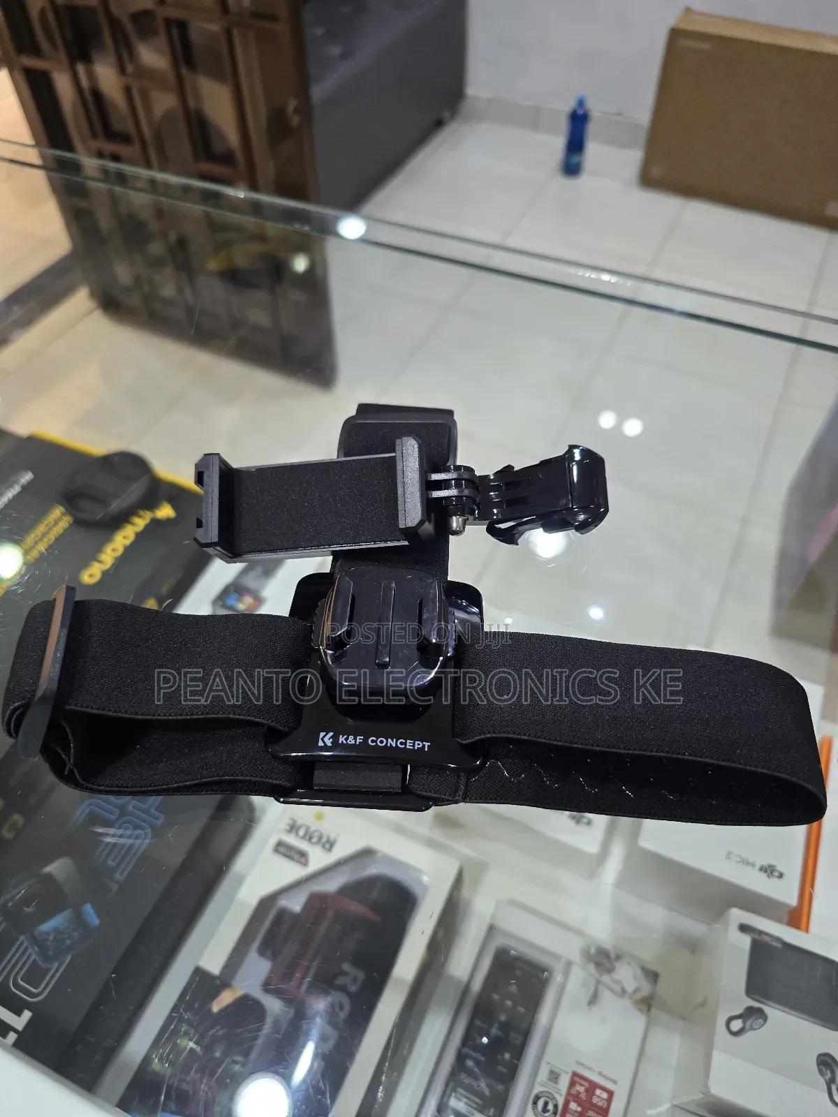 K F Concept Head Strap Chest Mount for Gopro,Phones and Dji Osmo