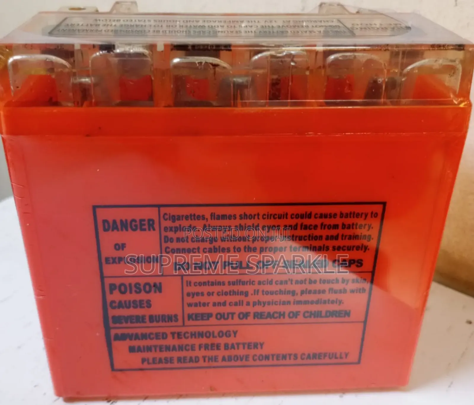 Liger King 12v 9ah Lead-Acid Battery.