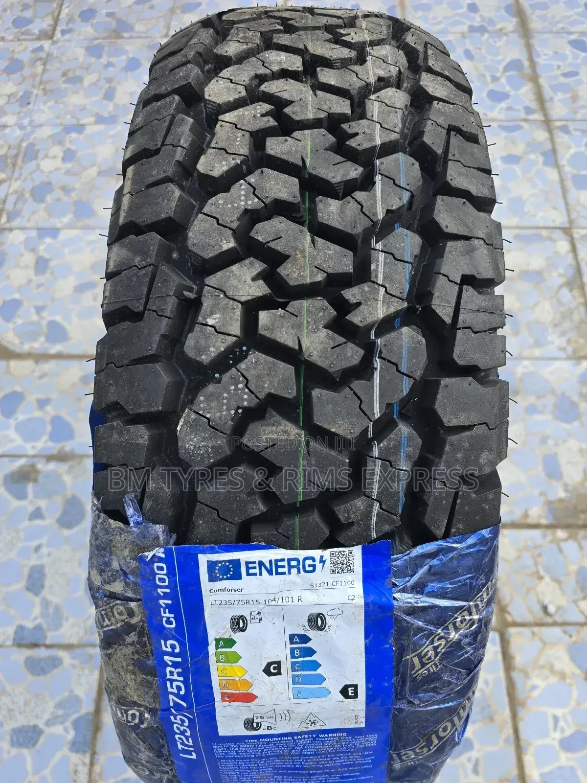 235 /75 R15 Comforser Tyres (All Terrein)