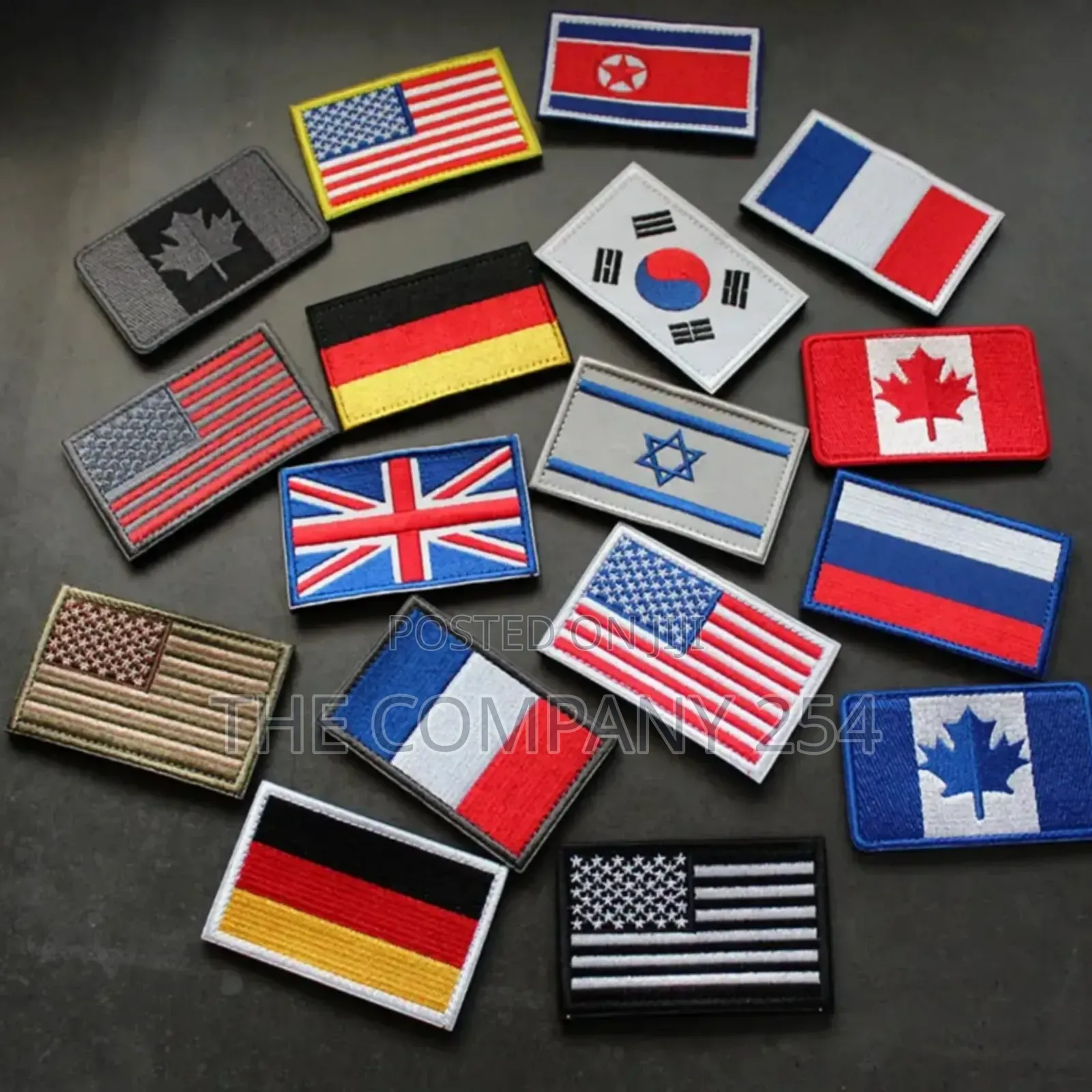 Custom Flags Patch Badges Stick On Stickers For Hat Backpack Cloth