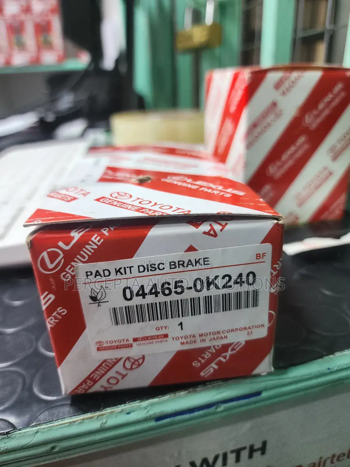 Toyota Hilux Vigo, Fortuner Front Brake Pads 04465-0k240