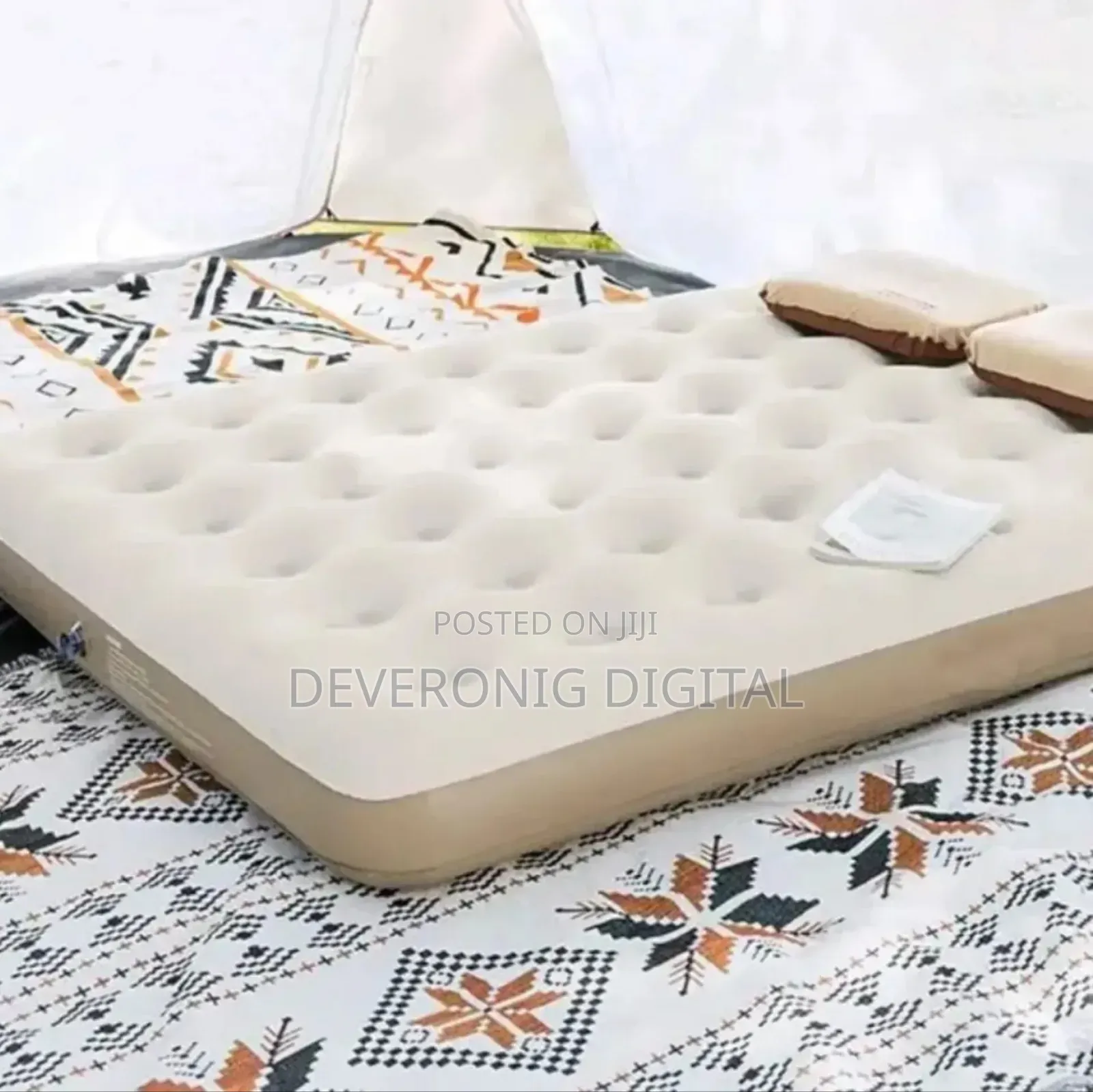 *Intex Inflatable Mattress Plus Free -electric Pump And 2 Pillows