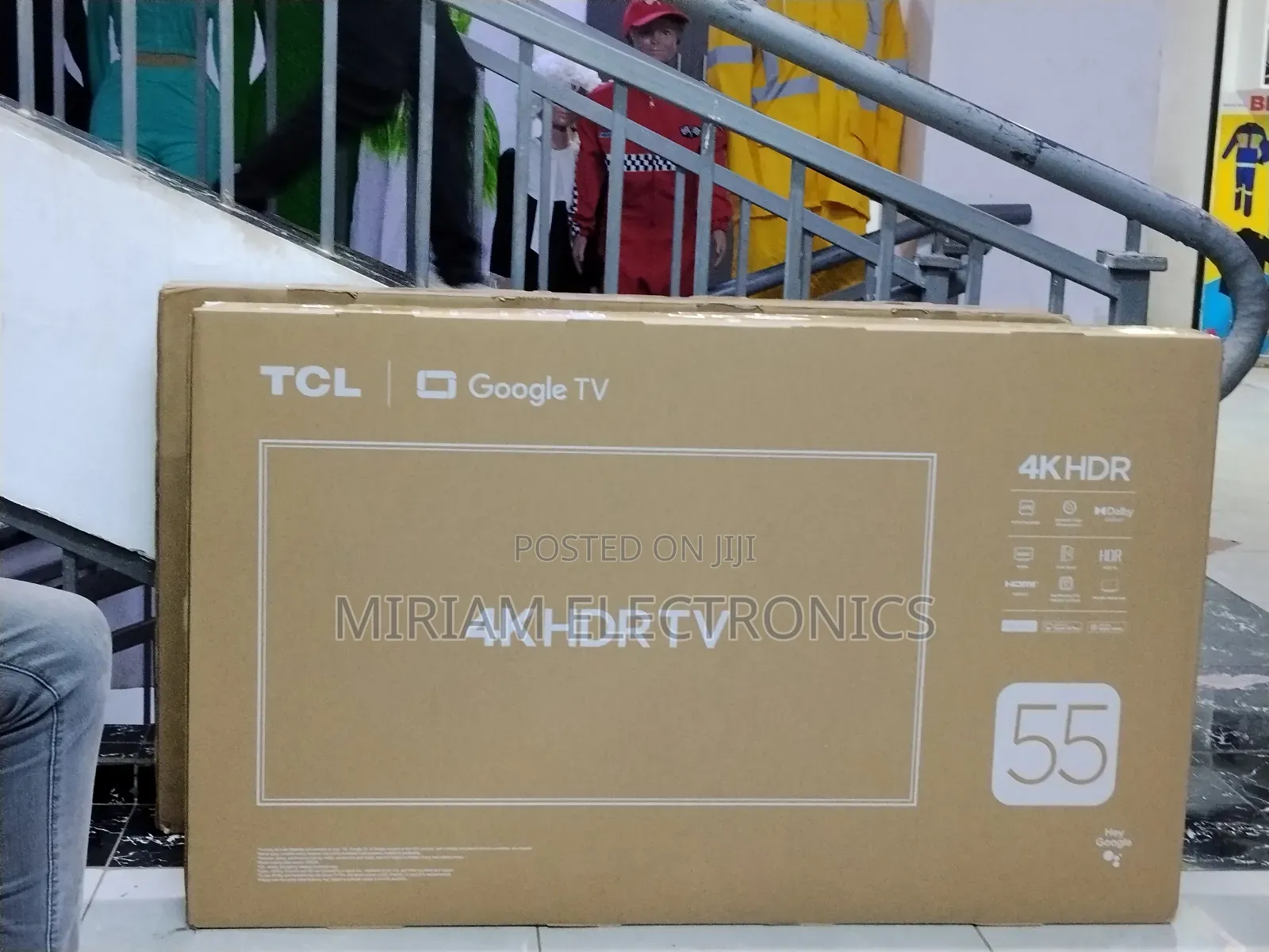 TCL 55′′ 55v6c Smart HDR Google Tv (New 2025)
