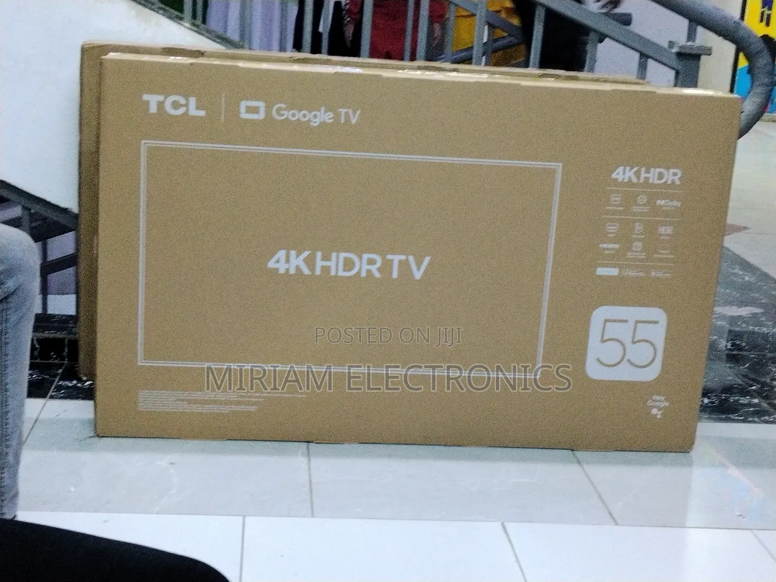 TCL 55′′ 55v6c Smart HDR Google Tv (New 2025)