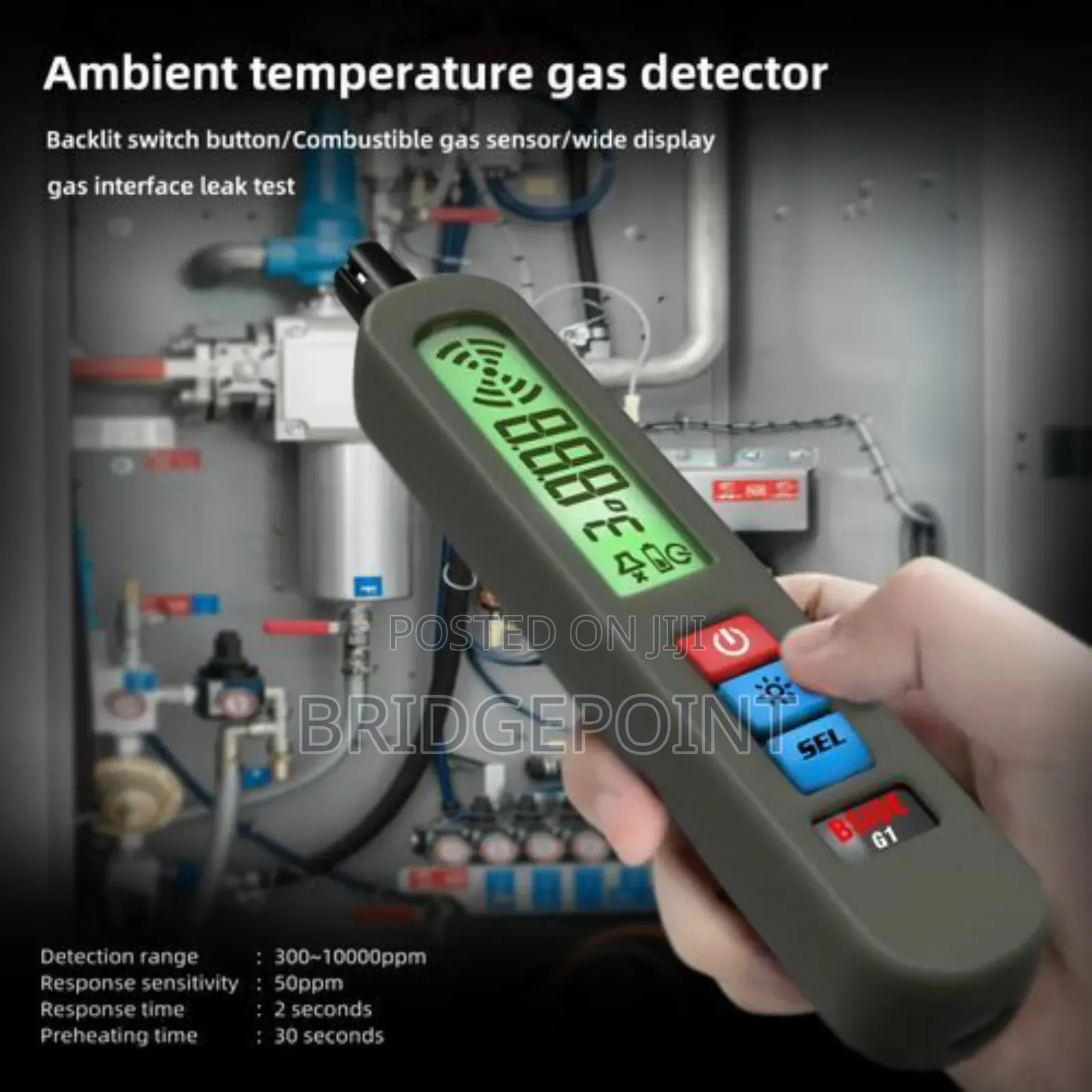 Combustible Gas Detector, Natural Gas LPG Leak Alarm