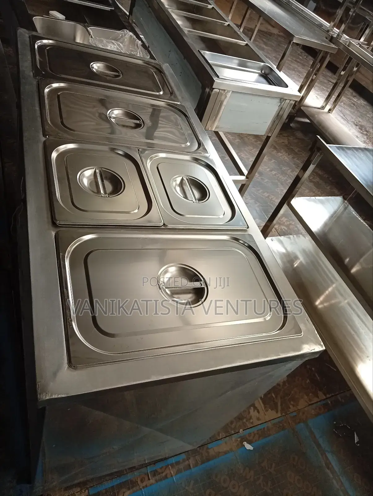 5 Trays Food Warmer Baine Marine Electric Display