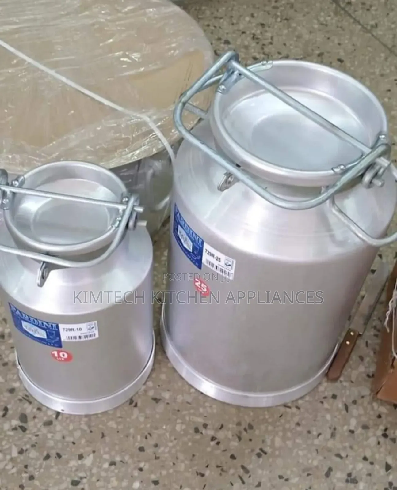 Aluminum Milk Cans 30litres