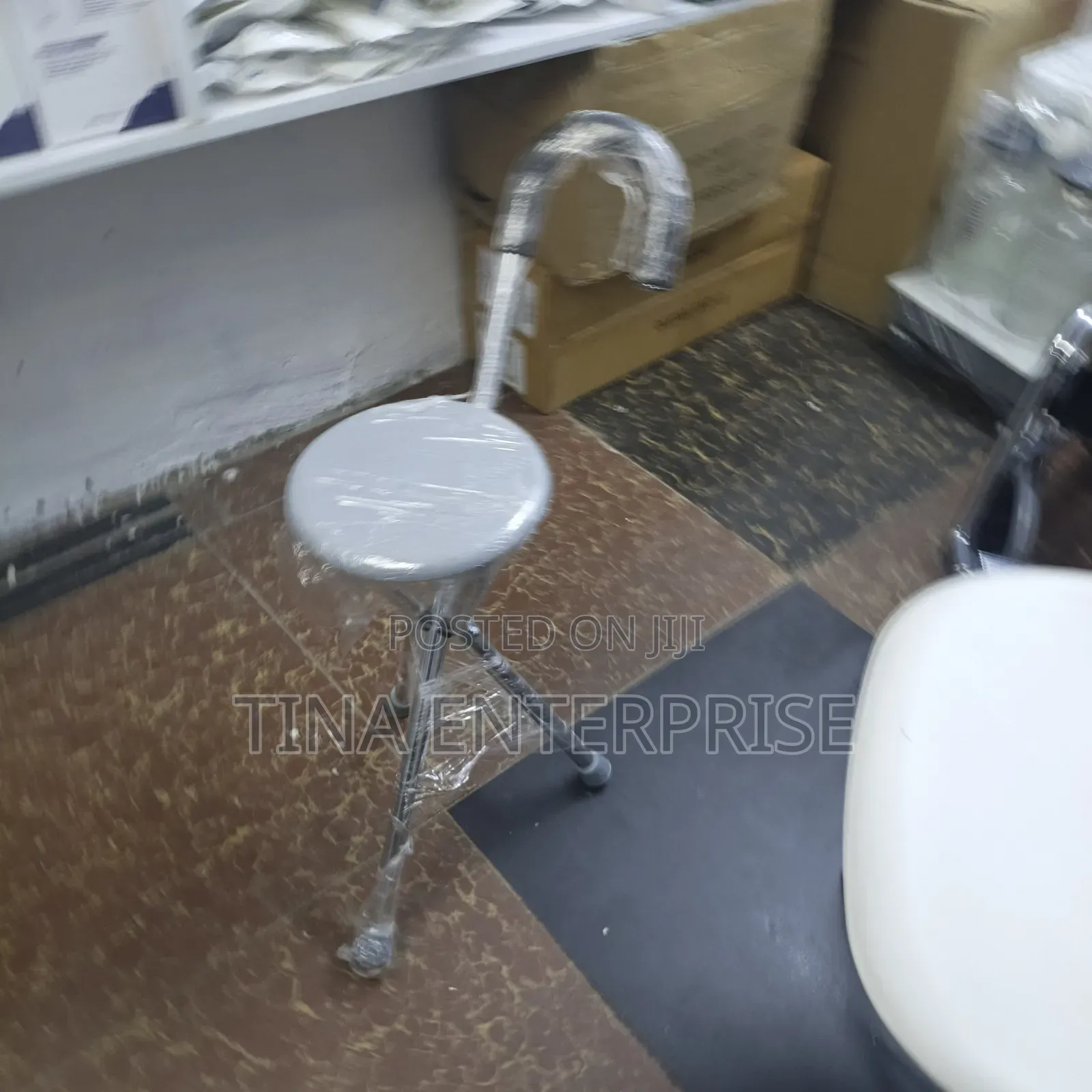 Walking Stick With A Chair