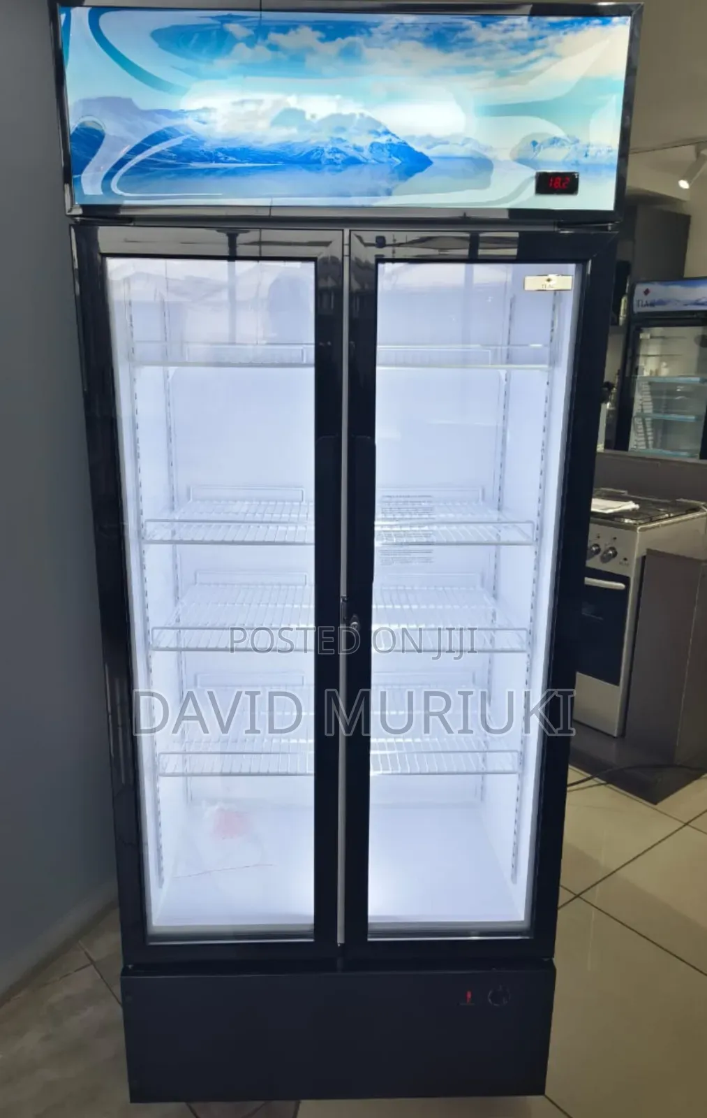 568 Litres Tlac Double Door Side by Side Showcase 
 Chiller