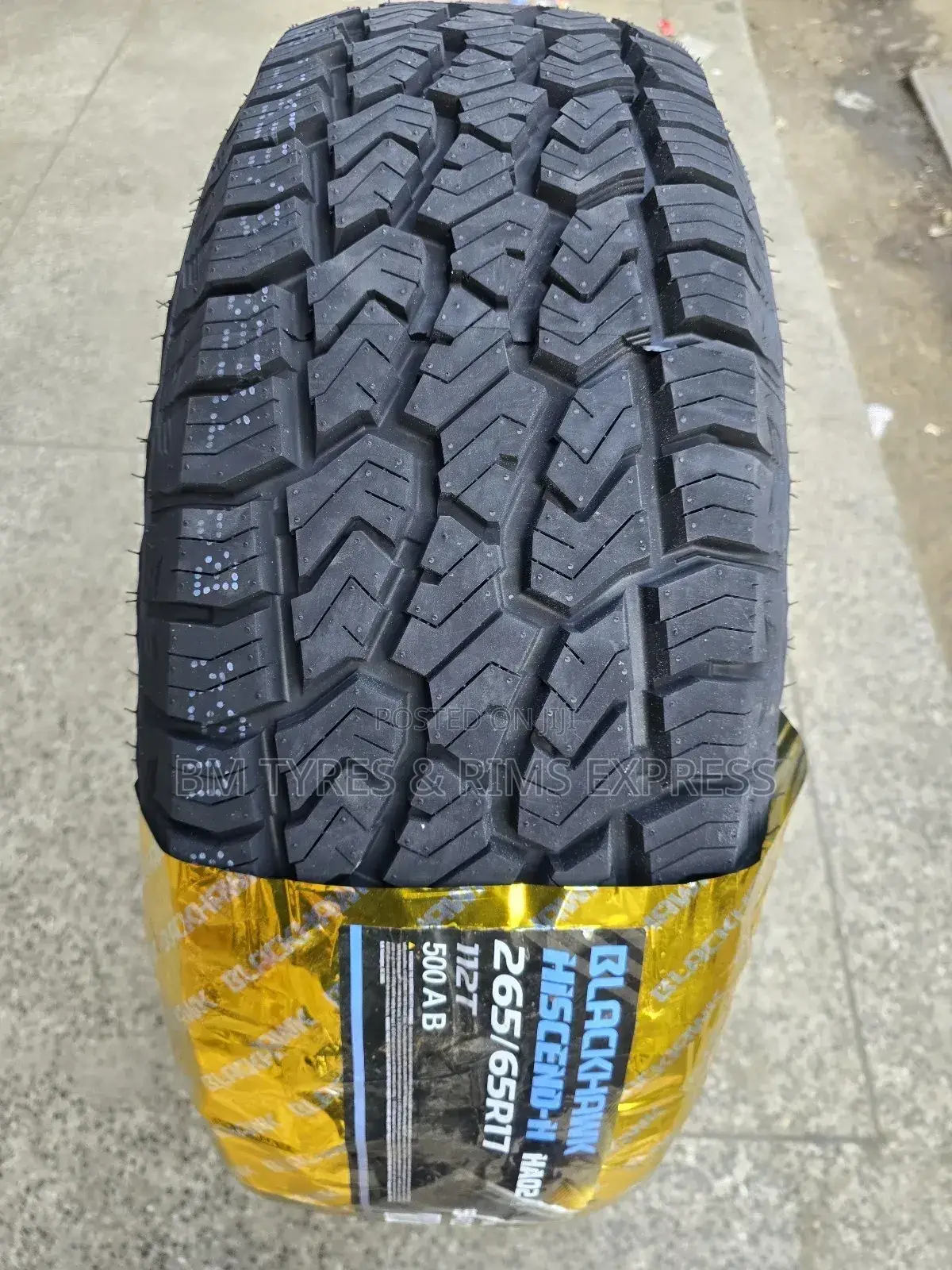 265 /65 R17 Blackhawk Tyres (All Terrein)