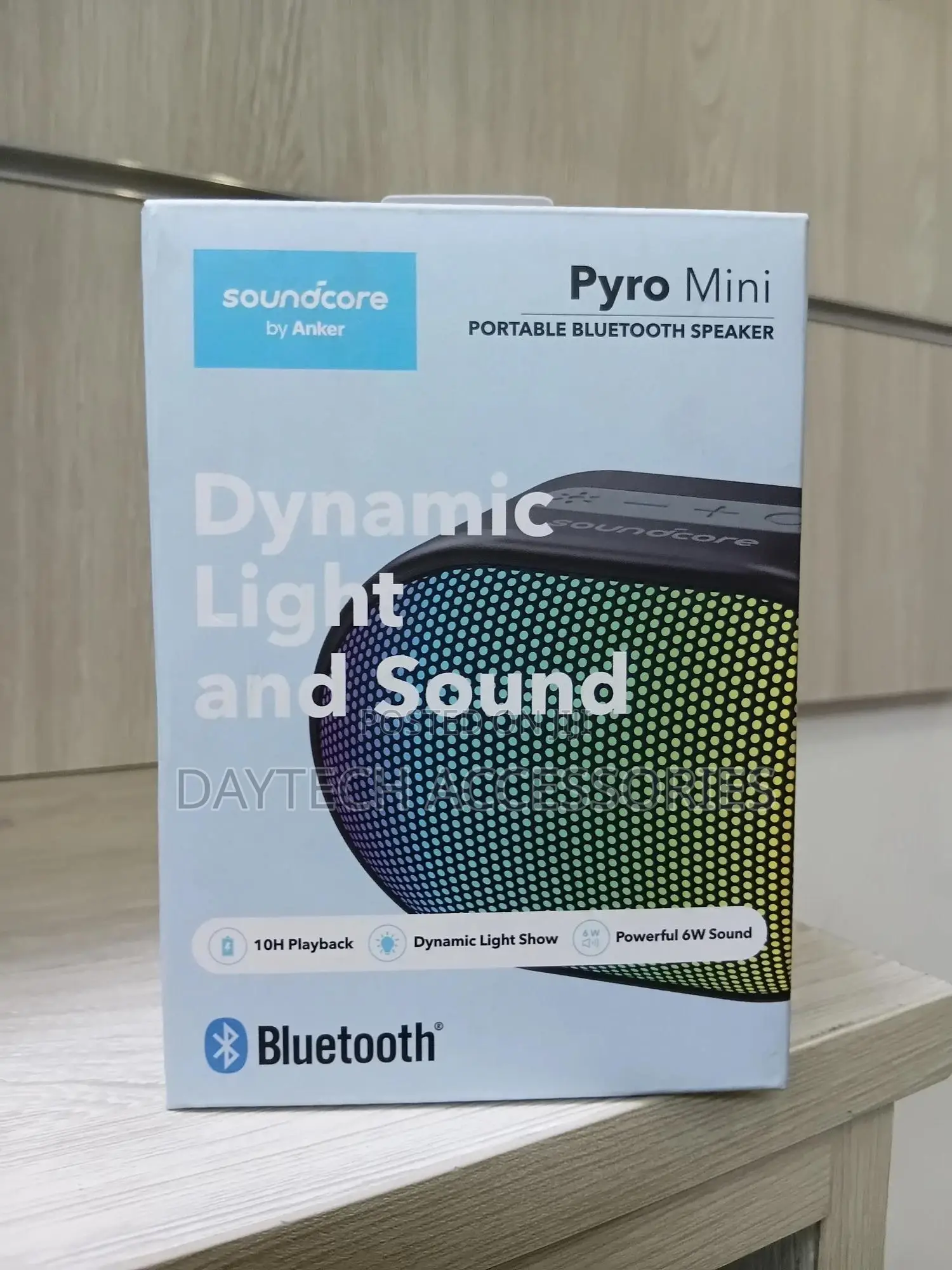 Anker Soundcore Pyro Mini – 6w Portable Bluetooth Speaker