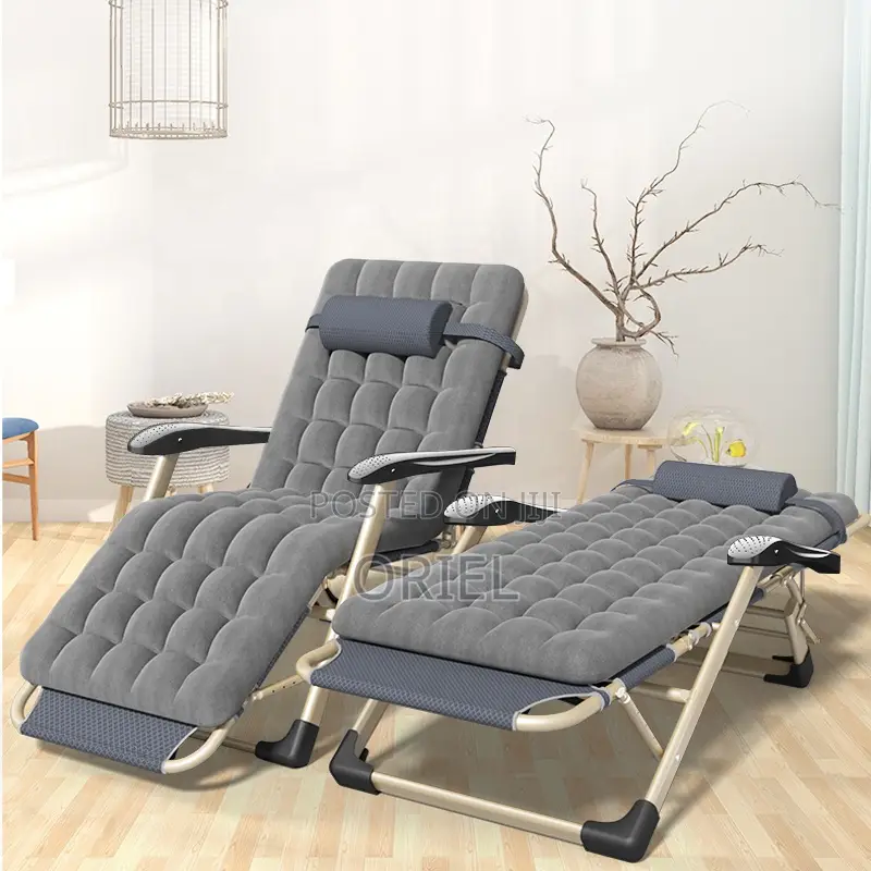 Reclining Outdoor Chair : Foldable Reclining Leisure Chair