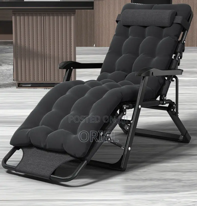 Reclining Outdoor Chair : Foldable Reclining Leisure Chair