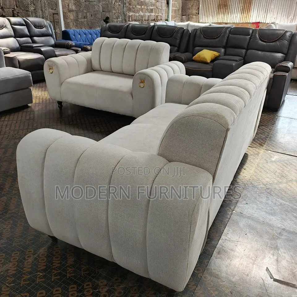 Stylish Back Permanent 5 Seater Sofa/ 5 Seater Sofa