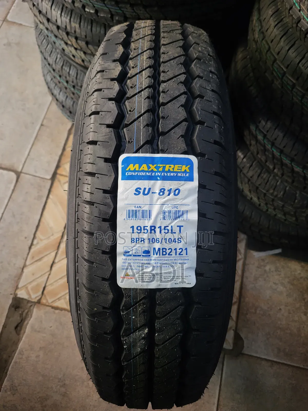 195r15 Lt Maxtrek 8pr