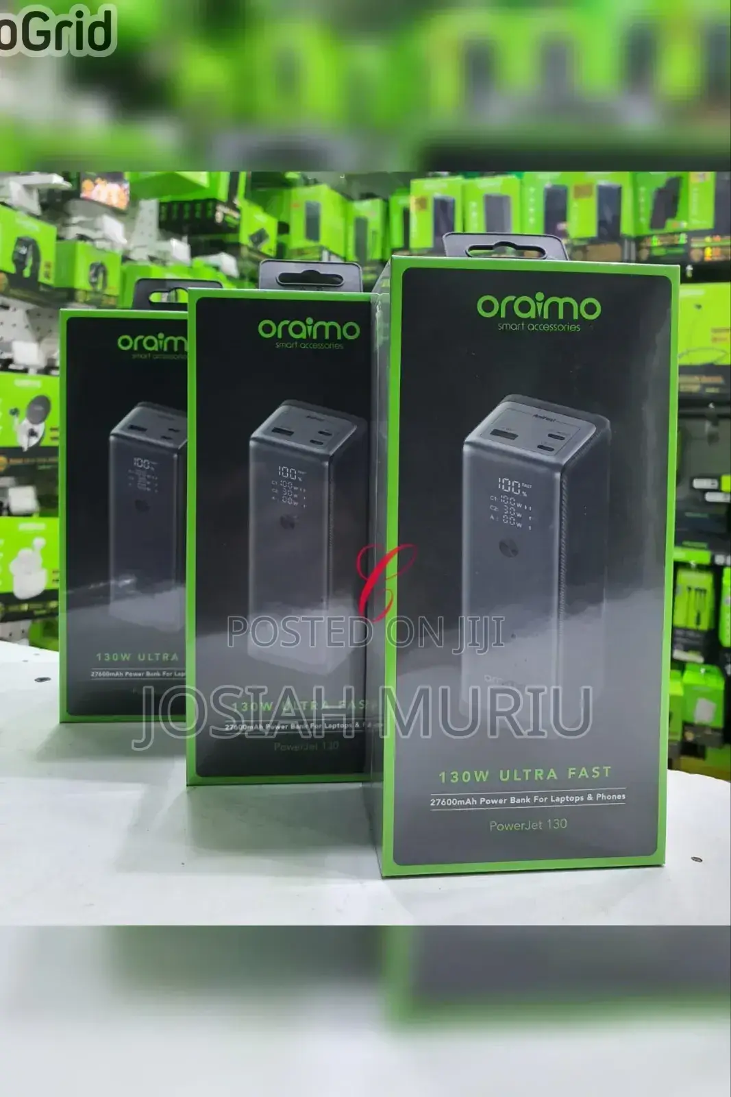 Oraimo *Powerjet* 130 Opb-727sq *130w Laptop* Phone Power Bank