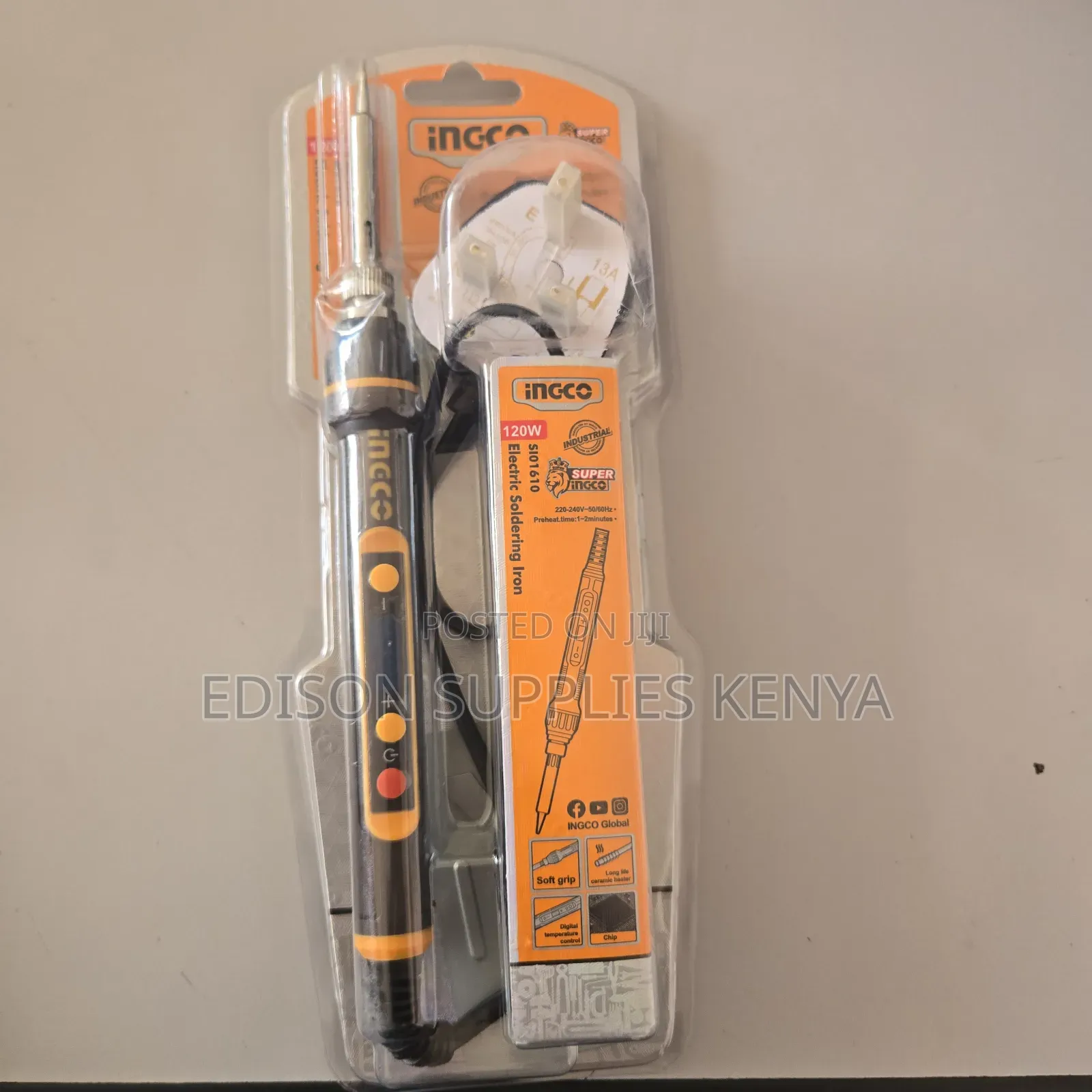 Ingco Solder Iron 90 Watts Temperature Control Soldering Gun 90w