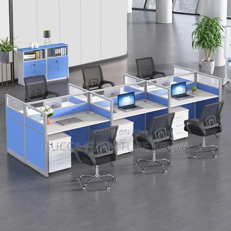 Modern 6-seater Modular Office Workstation
