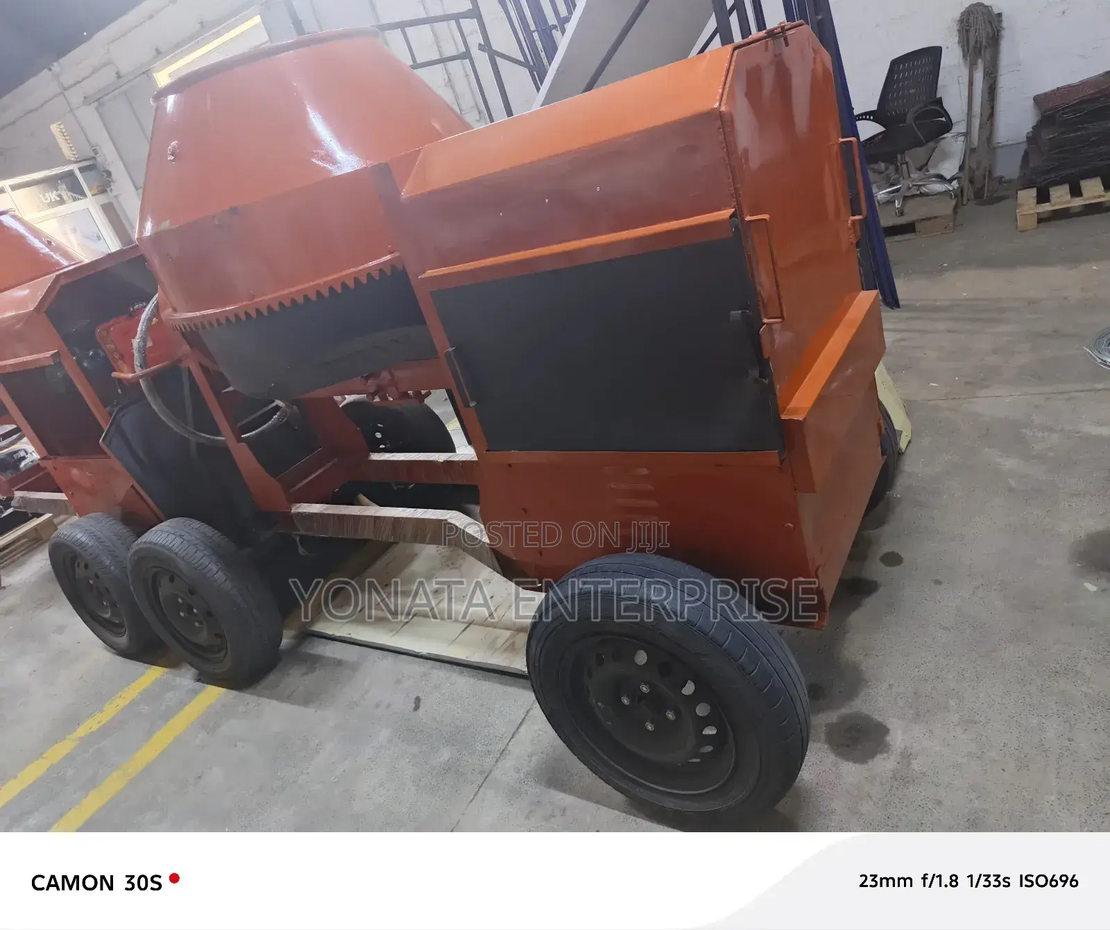 Indian Diesel Concrete Mixer (Titan)-Engine 6.5hp; 500ltrs