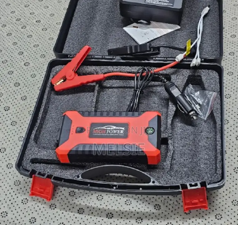 99800mah Car Jump Starter With Built in Tire Inflator and Power Bank